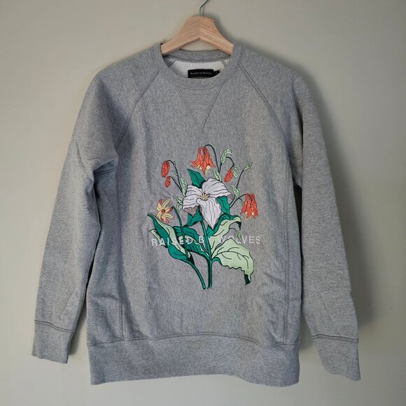 Raised by Wolves Trillium Crewneck Sweatshirt - 2019 - Grey - Sz S - Picture 1 of 11